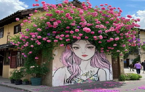 仙桃怎么设计网红打卡墙绘