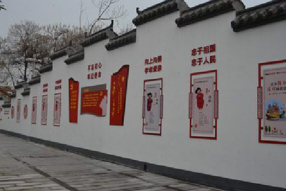 仙桃墙体彩绘-乡村文化墙