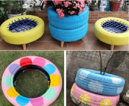 仙桃墙体彩绘-变废为宝