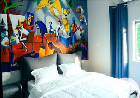 仙桃对于酒店的墙体彩绘而言更注重哪些方面？