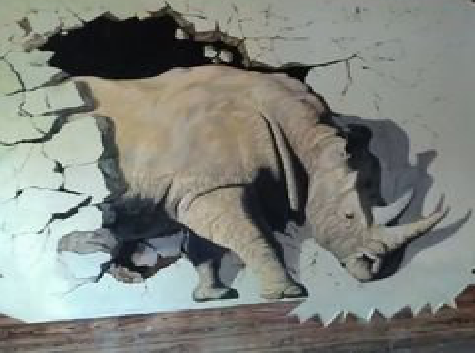 仙桃在墙绘中,如何绘制3D效果?