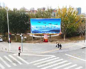 仙桃户外大屏广告投放要点。