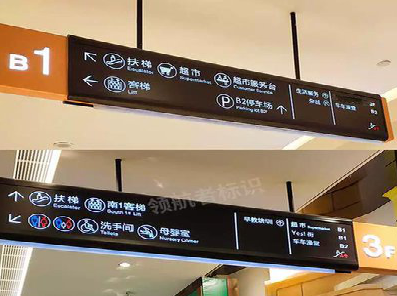 仙桃如何通过商场标识牌引导客流分布？